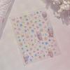 5D Embossed Floral Spring Nail Stickers for DIY Manicures view 2