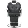 Lumanois Black Barber Chair, Faux Leather, 56.6 kg, 110167 view 2