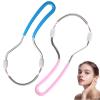 2-Piece Manual Facial Epilator for Upper Lip Hair Removal view 1