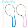 2-Piece Manual Facial Epilator for Upper Lip Hair Removal view 2