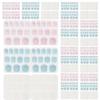 RUNROTOO Easy-Remove Double-Sided Silicone Nail Glue Tabs, 30 Sheets view 1
