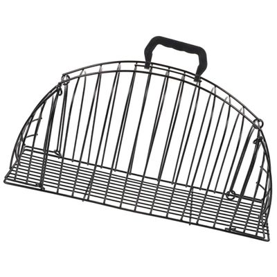 POPETPOP Adjustable Stainless Steel Cat Bathing Cage with Scratch-Resistant Net