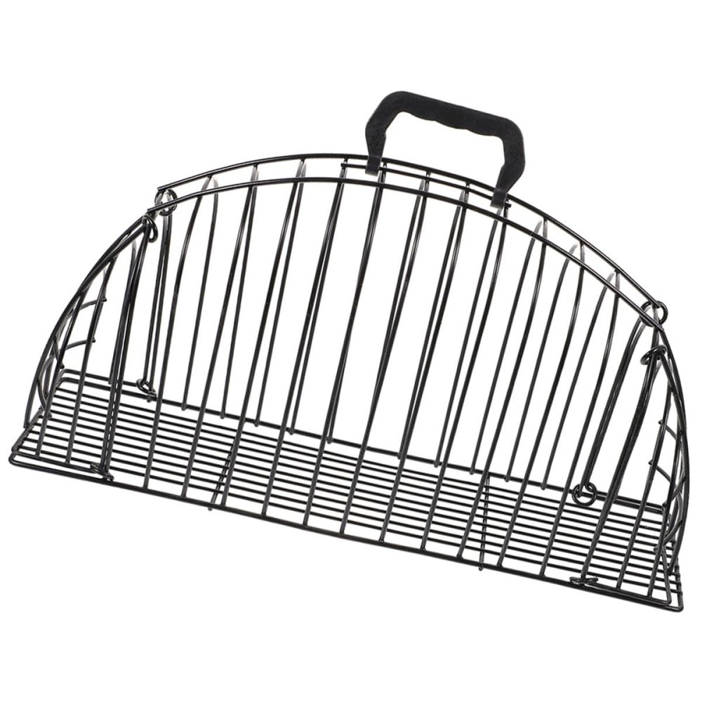 POPETPOP Adjustable Stainless Steel Cat Bathing Cage with Scratch-Resistant Net