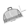 POPETPOP Adjustable Stainless Steel Cat Bathing Cage with Scratch-Resistant Net view 2