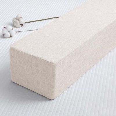 MRVAKDYDI Headboard Pillow for King-Size Beds, Mattress-Headboard Gap Filler, Multiple Sizes, Multicolor (Off White, 150 x 10 x 5 cm)