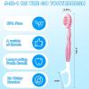5-in-1 Mini Travel Toothbrushes with Toothpaste, 26-Pack view 2