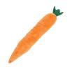 Extra-Large Carrot Dog Toy with Multiple Squeakers view 2