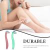 NUSITOU Portable Leg Shaver, 6-Pack, Stainless Steel Blades, Women's Intimate Razor view 3