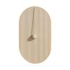 Dog Cooling Mat, Improved Oval Cat Scratching Mat, Sisal Fabric, Beige, 58 x 36 cm view 1