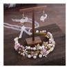Wedding Ceramic Flower Crown Headband for Women view 4