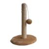 Cat Scratching Post with Vertical Sisal, Curry view 1