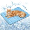 Raisand Pet Cooling Mat, 62 x 50 cm, Foldable, Washable, Scratch-Resistant, M/Blue view 1