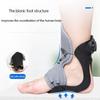 Adjustable Ankle and Foot-Drop Brace, Right, M view 3