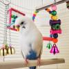 Kisangel Bird Cage Swing Set with Colorful Metal Design view 4