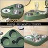 PRETYZOOM Automatic Water Dispenser and Food Bowl, PP, PE and Stainless Steel, 500 ml, for Cats and Small Dogs view 4
