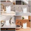 3 L Plastic Dispenser Bottle with Pump and Childproof Lid, White view 3