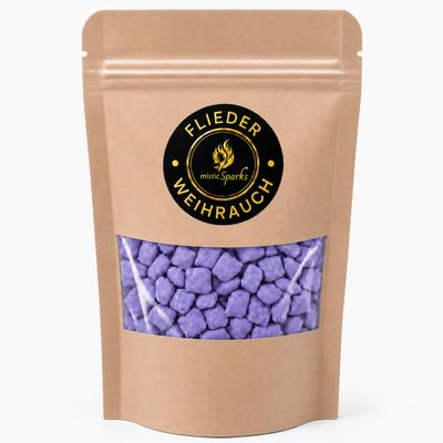 Lilac Frankincense from Greece, Pure & Handmade Christian Church Incense, 100 g