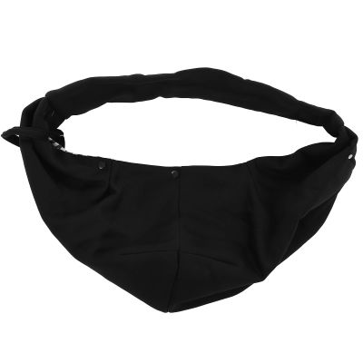 Pet Carrier Bag, Safe and Breathable, Black Polyester