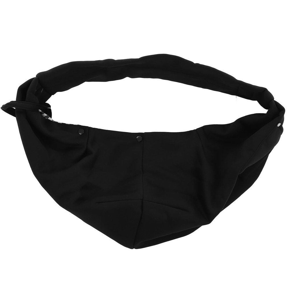 Pet Carrier Bag, Safe and Breathable, Black Polyester
