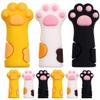 CHILDWEET Silicone Protective Caps for Cuticle Scissors, 9 Pieces, Non-Slip, Shock-Resistant, Cat Paw Design view 1