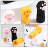 CHILDWEET Silicone Protective Caps for Cuticle Scissors, 9 Pieces, Non-Slip, Shock-Resistant, Cat Paw Design view 3