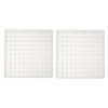 PACKOVE 2-Pack PP Cryovial Boxes, 100 Compartments, for 1.5–2 mL Tubes view 1