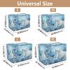 KAAVIYO White Polar Bear Print Waterproof Dog and Cat Crate Cover for Indoor and Outdoor Use view 3
