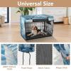 KAAVIYO White Polar Bear Print Waterproof Dog and Cat Crate Cover for Indoor and Outdoor Use view 4