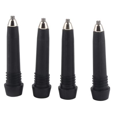 SustVita Trekking Pole Tips, 4-Pack, Carbon Tungsten Steel Replacement Tips