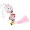 Japanese Cat Pendant in Pink view 1