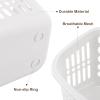 SOLUSTRE Hanging Baskets for Small Pets, 2 Pcs, PP, White, Breathable view 3