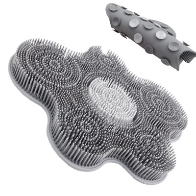 Shower Foot Scrubber with Non-Slip Suction Cups
