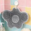 Shower Foot Scrubber with Non-Slip Suction Cups view 2