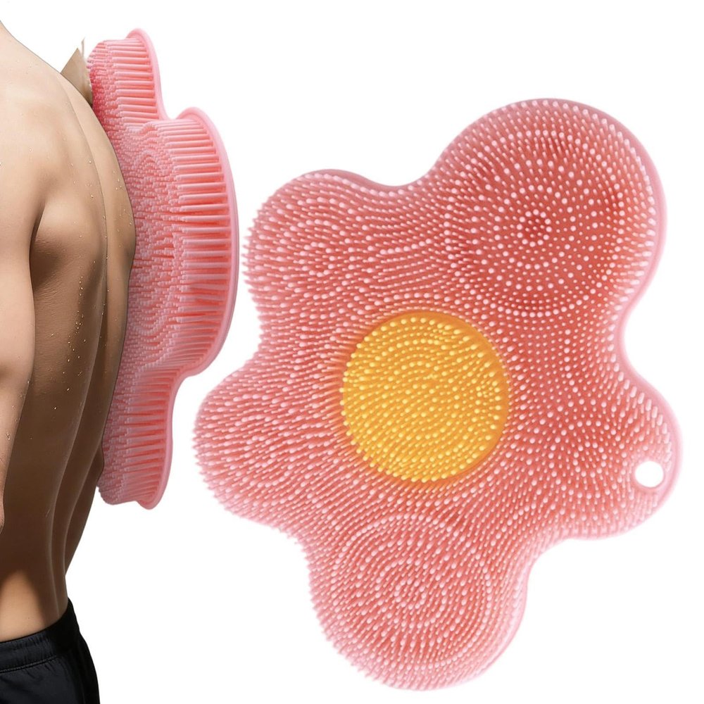 Shower Foot Scrubber with Non-Slip Suction Cups