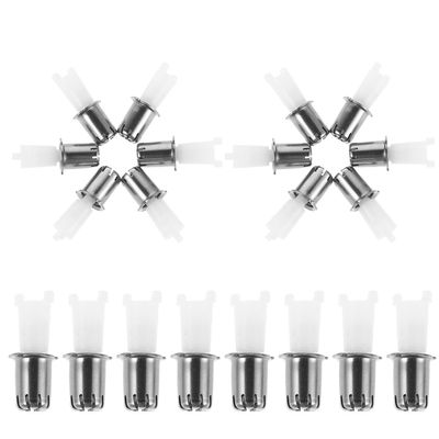 Housoutil 30 Replacement Blades for Nose Hair Trimmers, Hygienic Metal and Plastic Blades for Men and Women