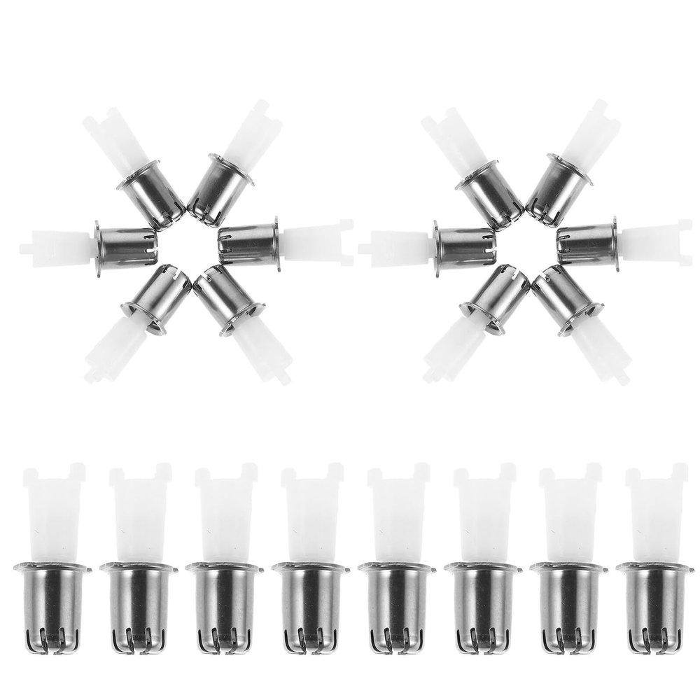 Housoutil 30 Replacement Blades for Nose Hair Trimmers, Hygienic Metal and Plastic Blades for Men and Women