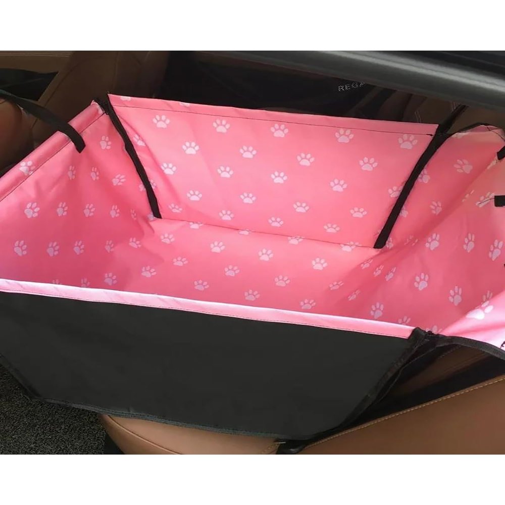 Waterproof Dog Car Seat - Pink