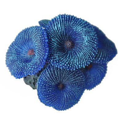 Artificial Blue Coral Aquarium Plant