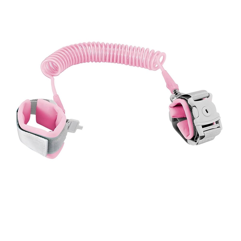 BOODPET 2.5 m Child Safety Leash with Anti-Lost Wristband and Key Lock, Ages 2–8