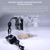 Electric Birdseed Hull Separator with 2 Containers view 4