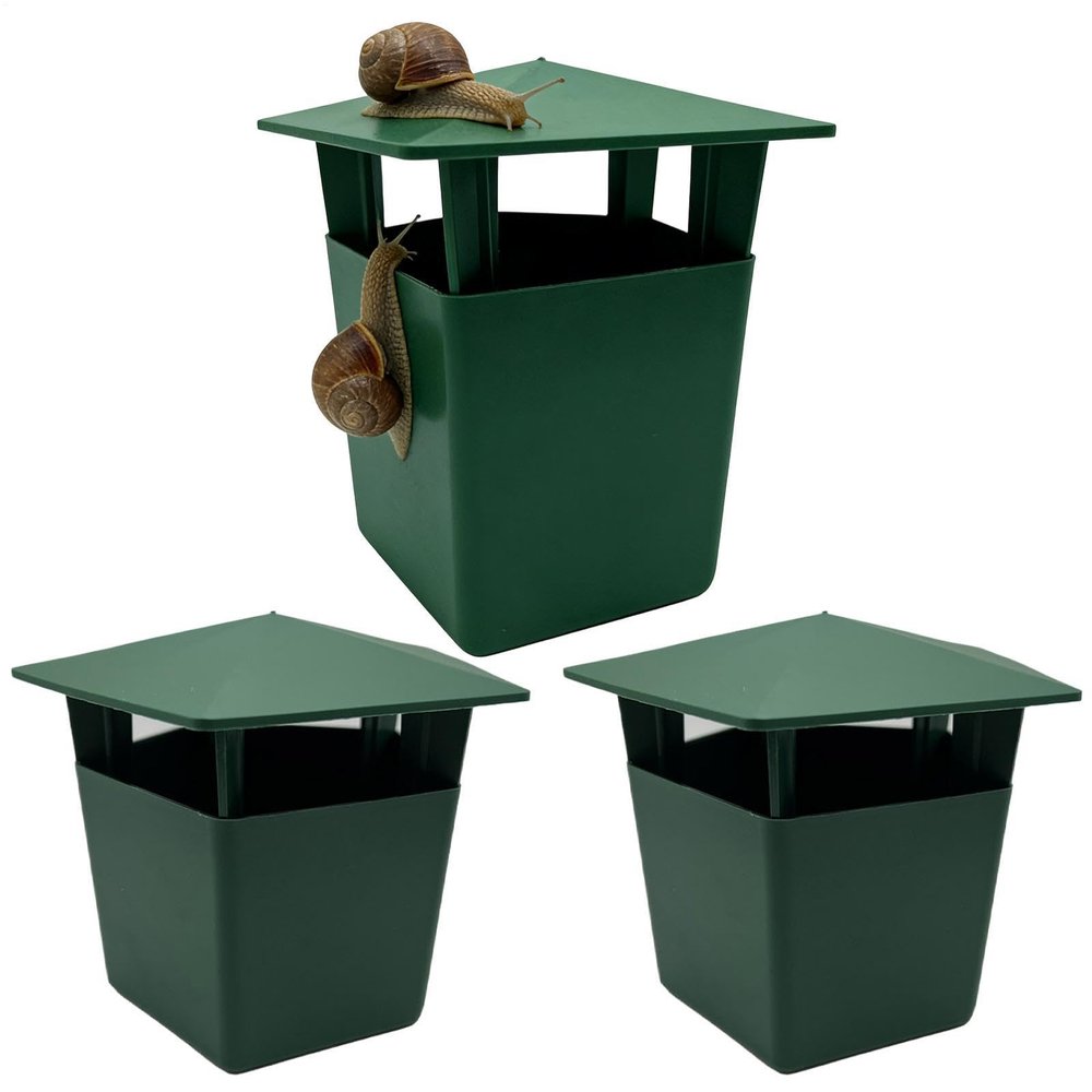 Reusable Snail & Slug Trap, 1 or 3 Pack