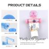 ROMISBABA Toothpaste Squeezer Dispenser, 5-Pack, Polypropylene, with Suction Cups view 3