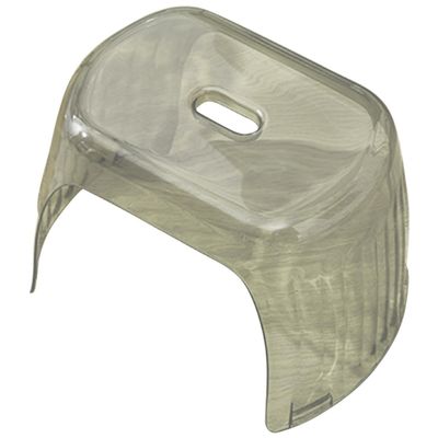 Abaodam Compact, Lightweight PET Toilet Footstool for the Bathroom, Non-Slip, Simple Style