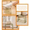 Abaodam Compact, Lightweight PET Toilet Footstool for the Bathroom, Non-Slip, Simple Style view 3