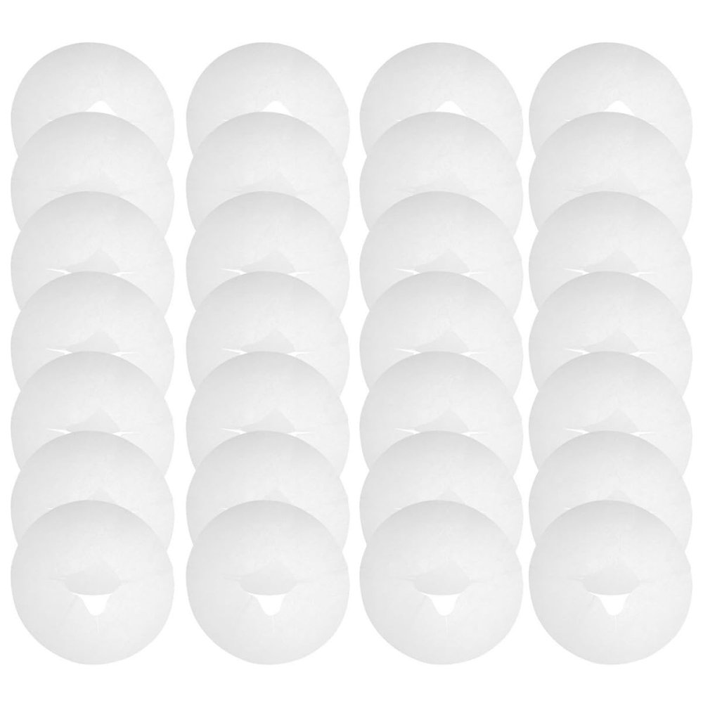 BUTIFULSIC 200 Reusable Soft Nonwoven Massage Headrest Pads, White