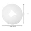 BUTIFULSIC 200 Reusable Soft Nonwoven Massage Headrest Pads, White view 2