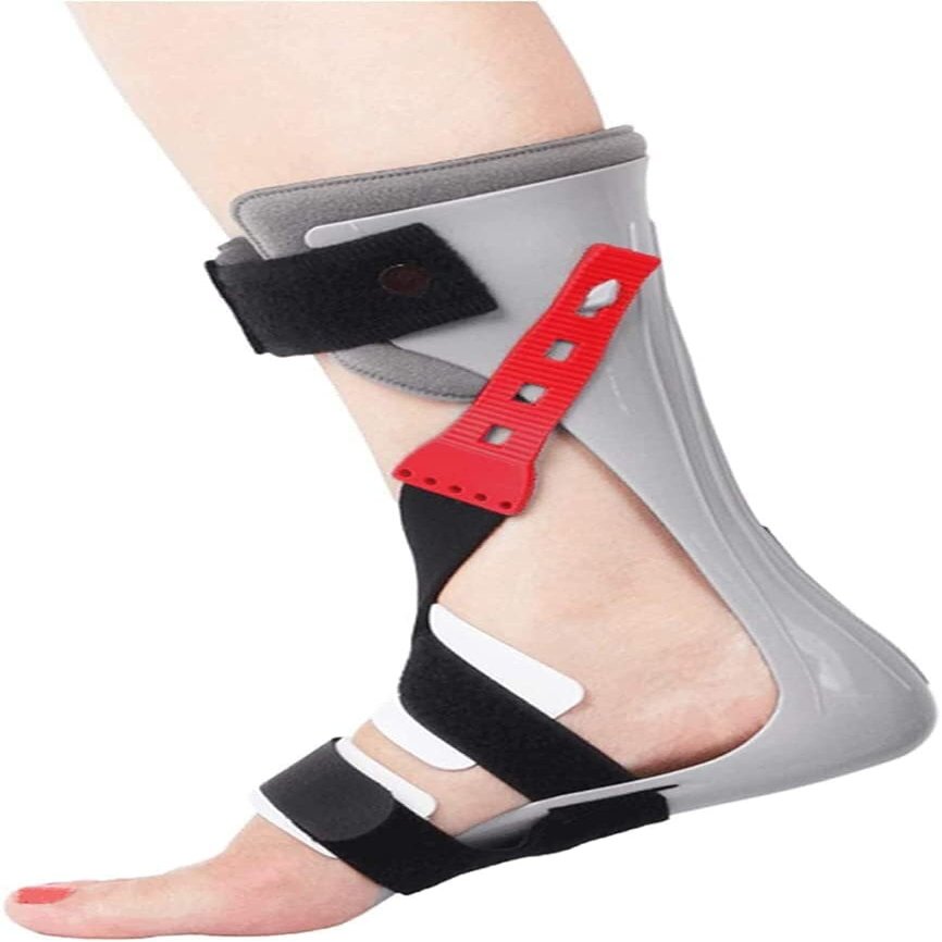 VHcgCGJ Ankle-Foot Orthosis, Foot Drop Brace, Adjustable Foot Support, Right, Small