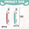 GuBaoZhuo 2-Pack Cat Nail Clippers view 2