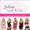 Selente Love & Fun Women's Lace Garter Belt and Thong Set, L-XL, Black view 4