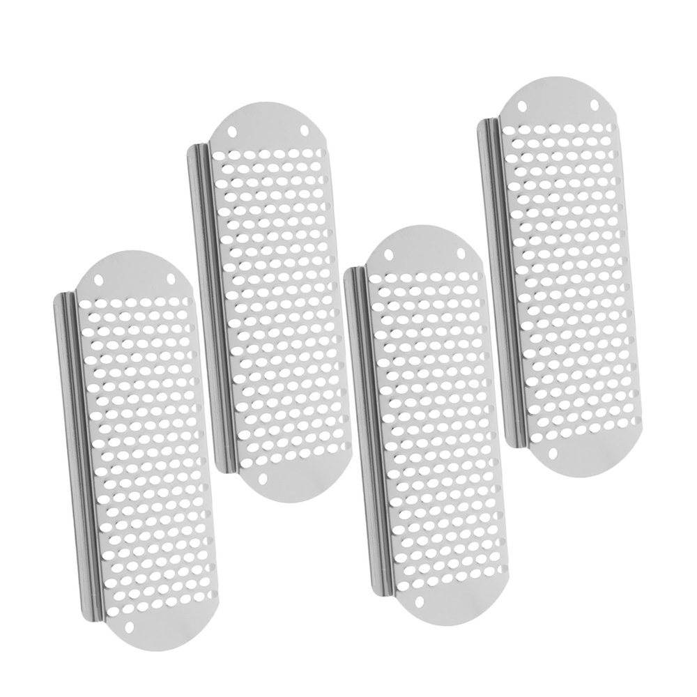 Artibetter Stainless Steel Callus Remover, 4-Piece Set, Foot and Heel File